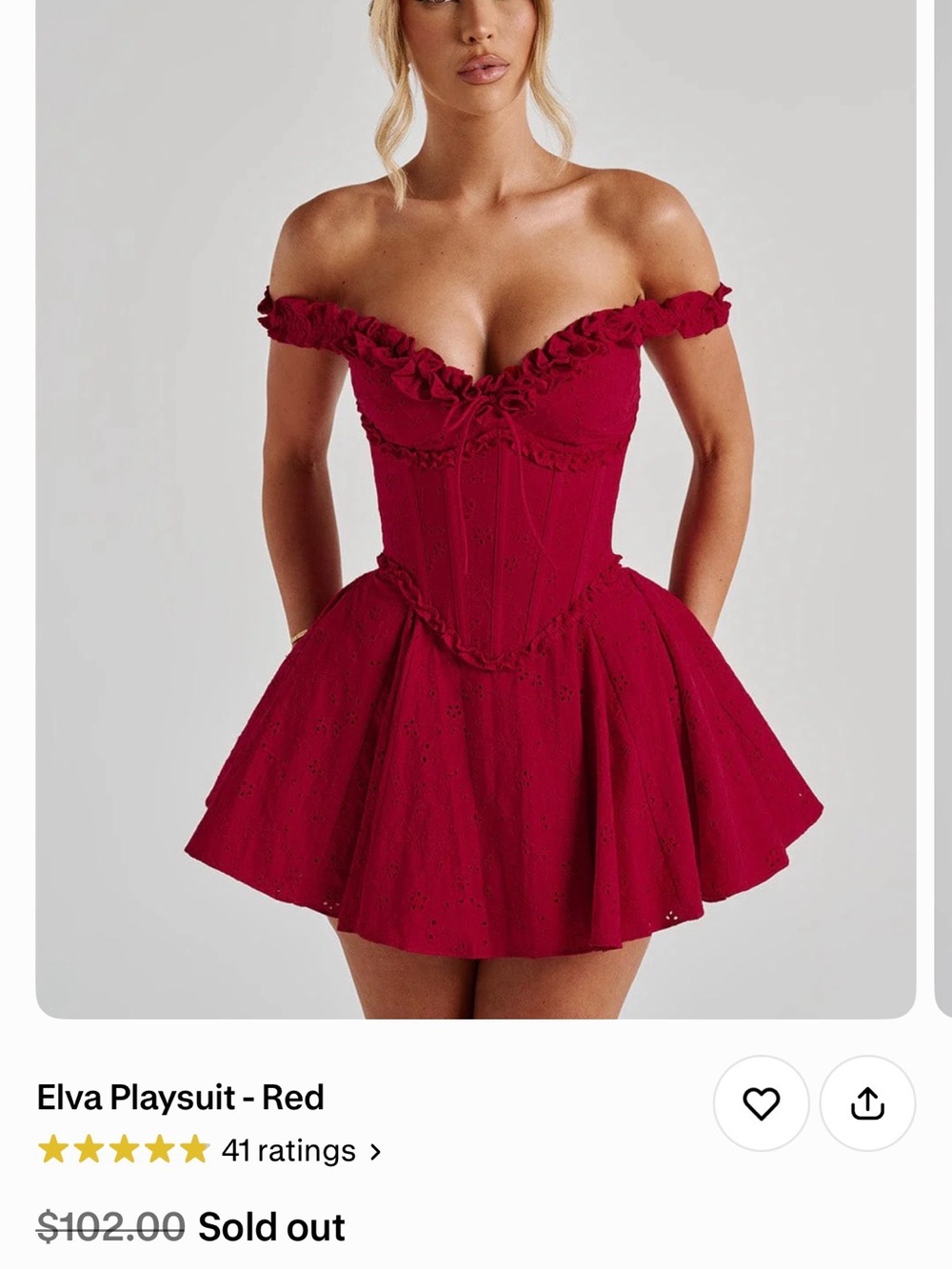 BRAND NEW Babyboo fashion Elva Playsuit SMALL